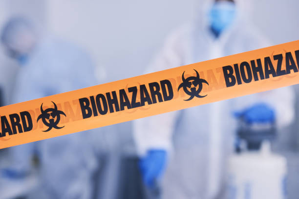 Professional Biohazard technician working in Portland, TN
